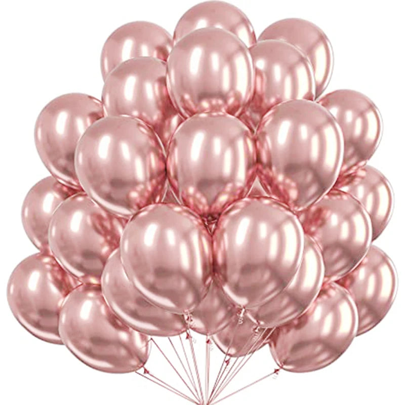 Shiny Celebration Balloons