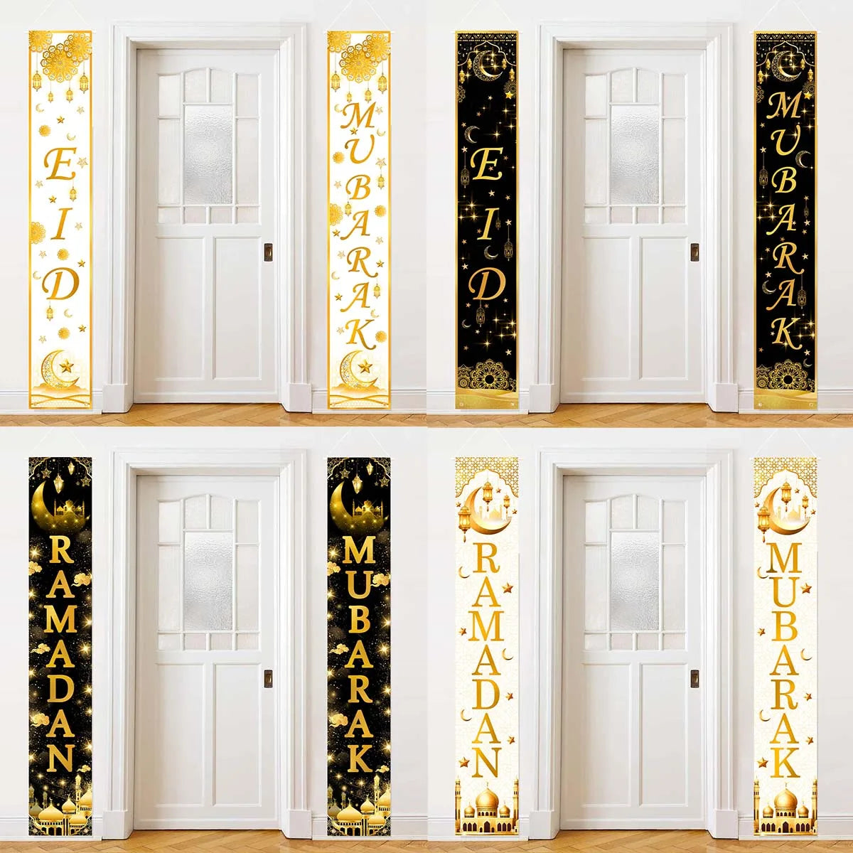 Ramadan & Eid Welcome Door Banner