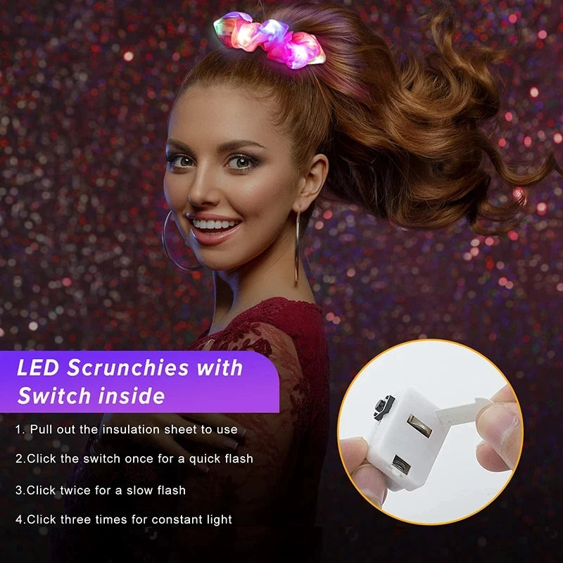 LED Hair Scrunchie