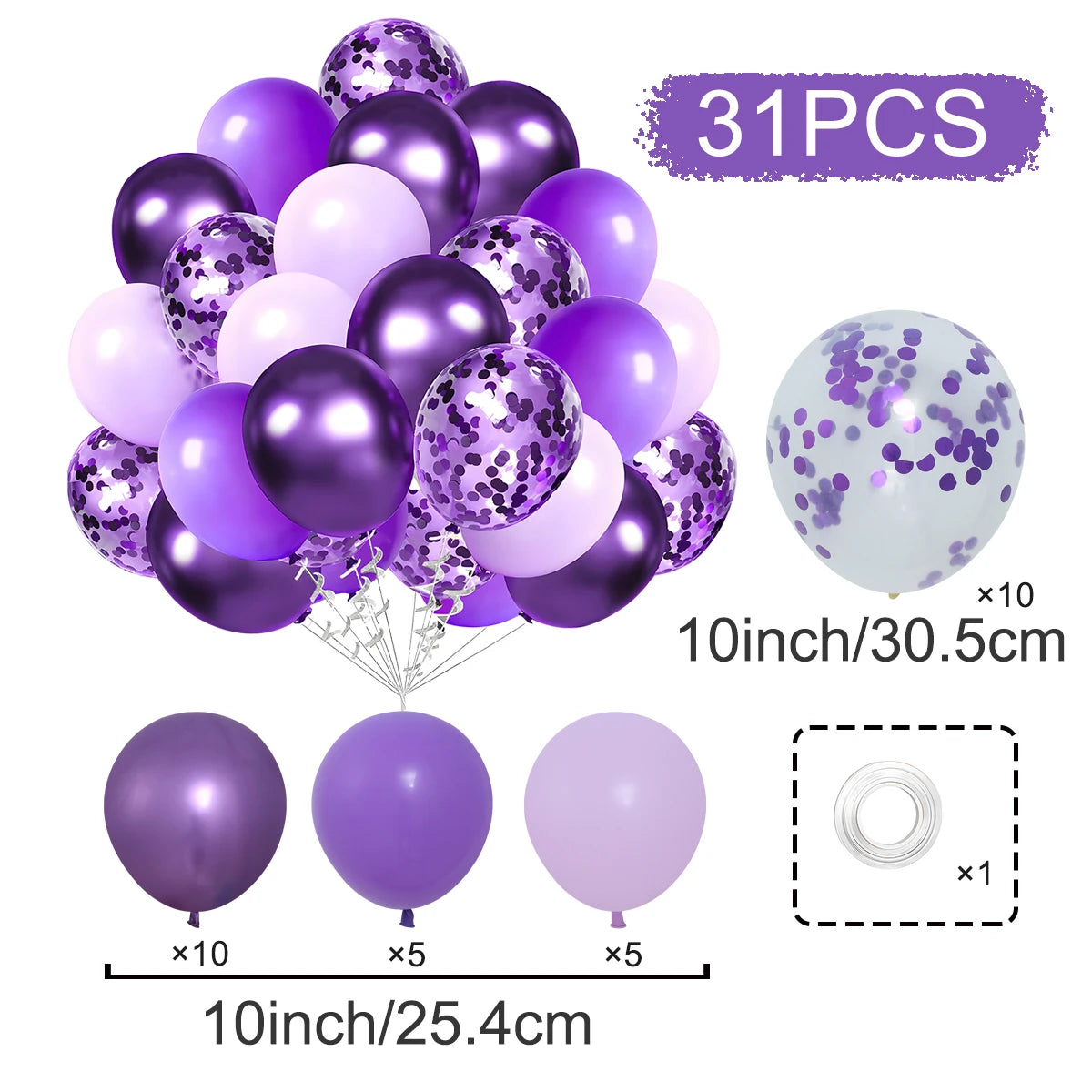 Metallic Party Balloon