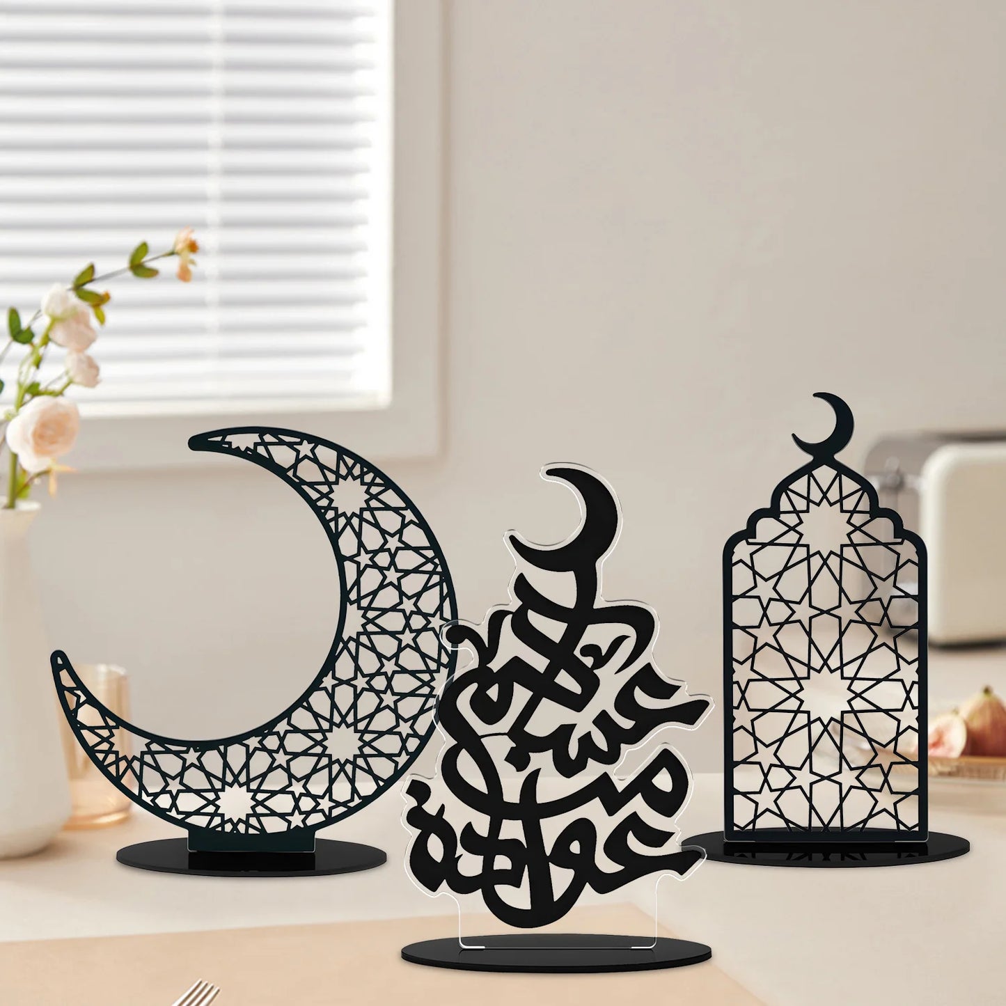 Black acrylic letter for Ramadan & Eid