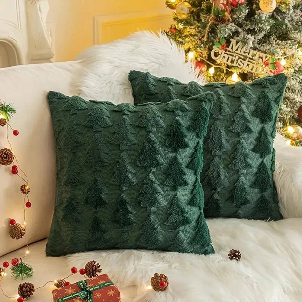 Christmas Tree Pillow Cover