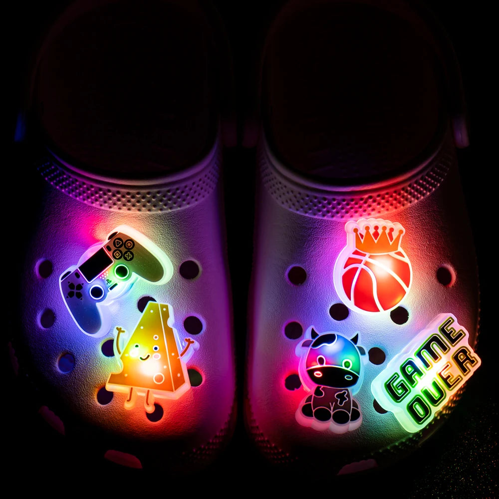 Glow Shoe Charms