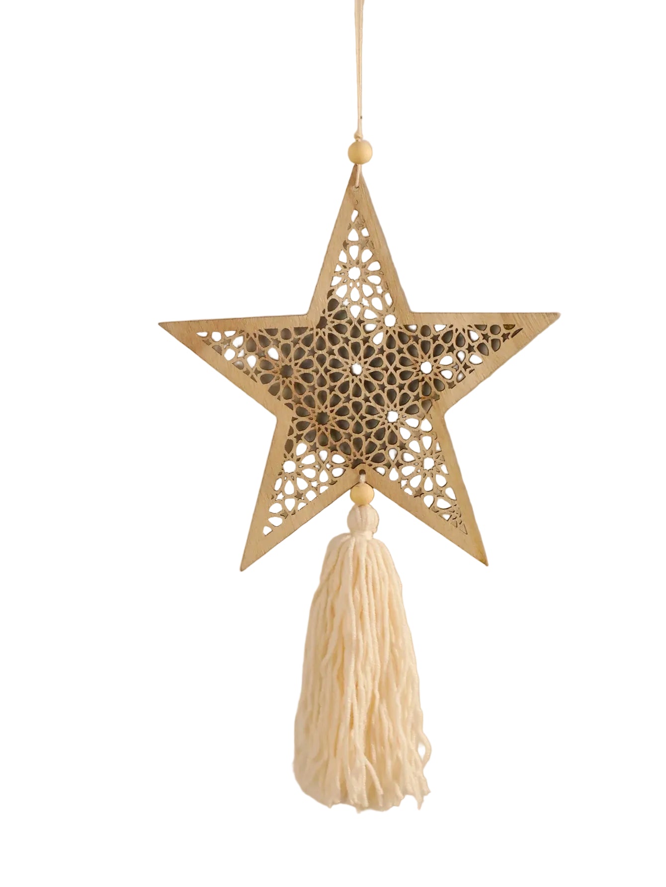 Ramadan Moon & Stars Wooden Wall Decor