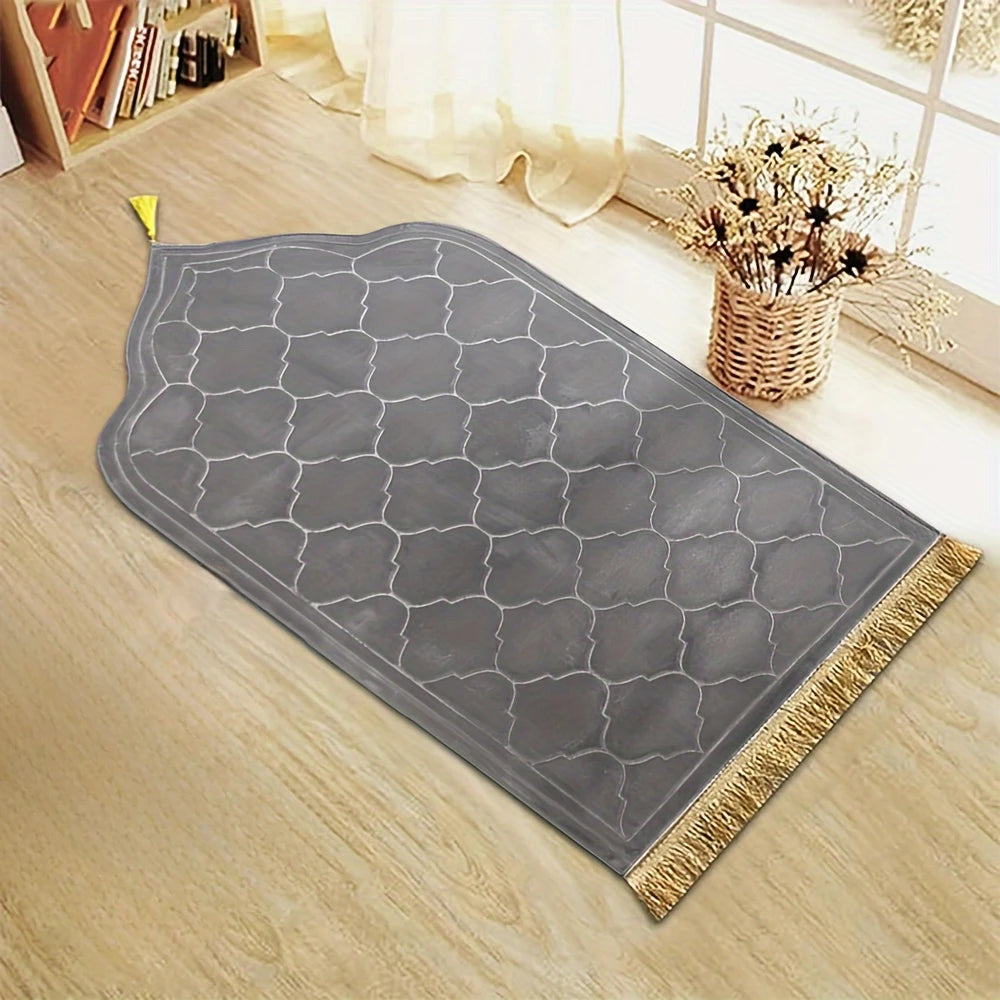 Tapis de prière doux en peluche