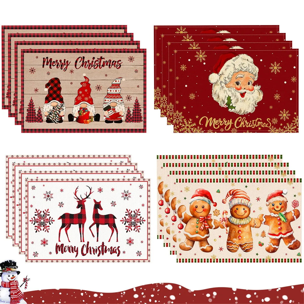 Christmas Table Mats