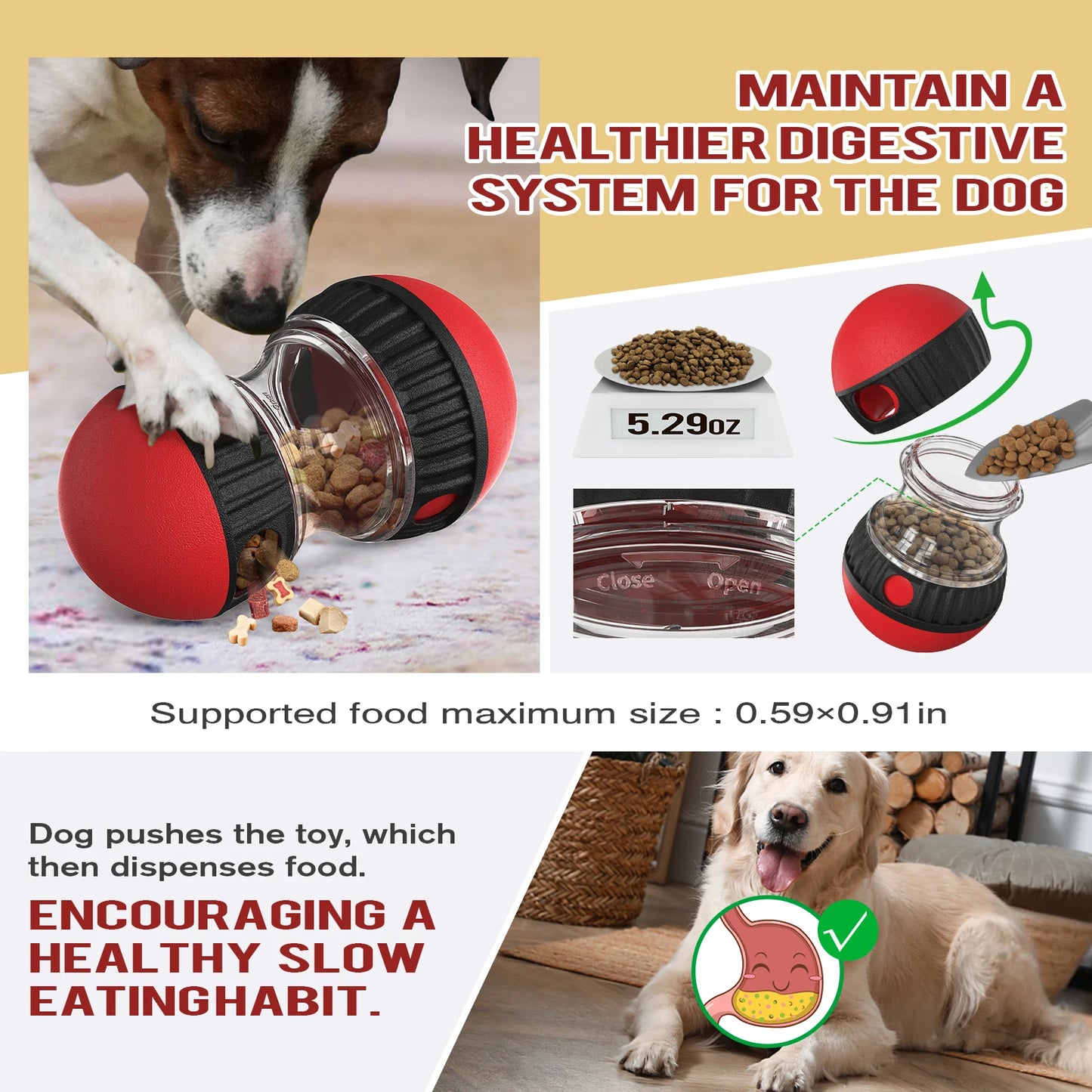 Dog Food Toy