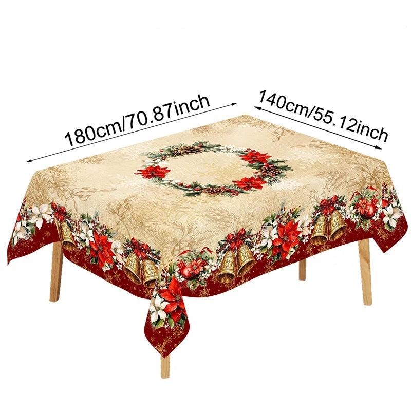 Christmas Bells Tablecloth