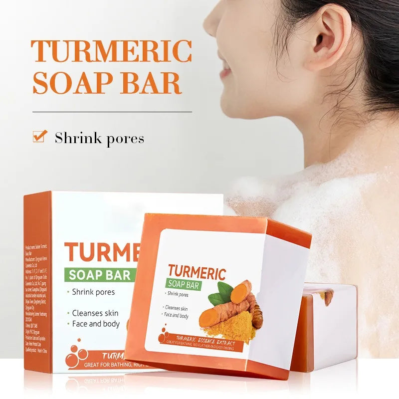 Hand Made Turmeric Soap Body Cleanser bar
