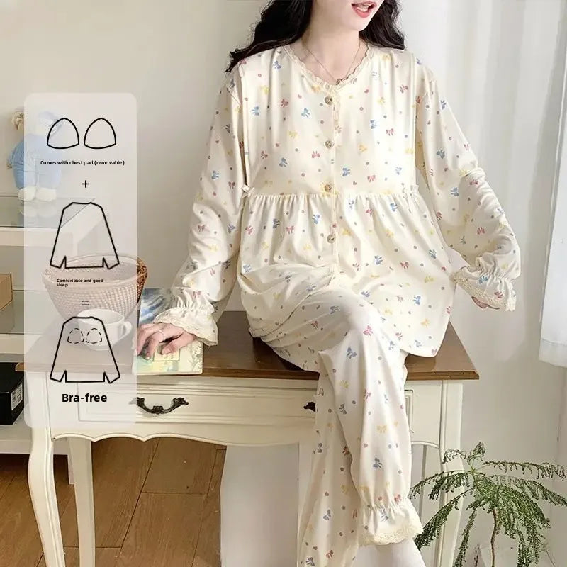 Cotton Maternity Nightgown