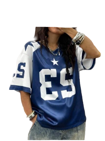 Jersey Oversized Tops