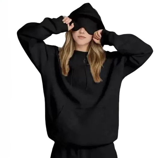 Hoodie with Eye Mask