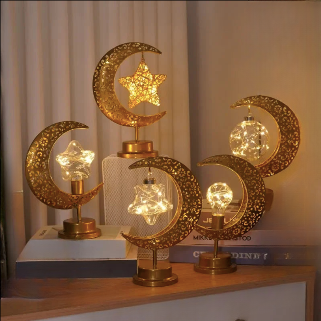 Ramadan LED Moon Lamp