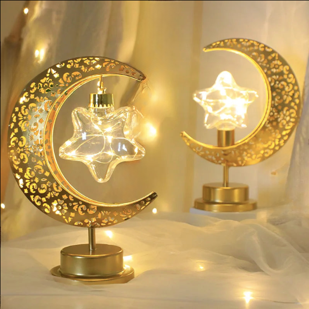 Ramadan LED Moon Lamp