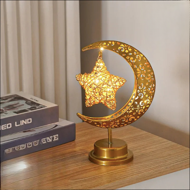 Ramadan LED Moon Lamp