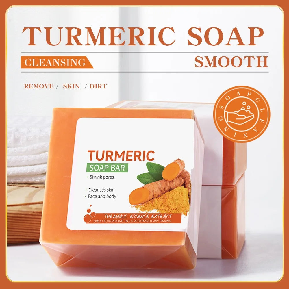 Hand Made Turmeric Soap Body Cleanser bar