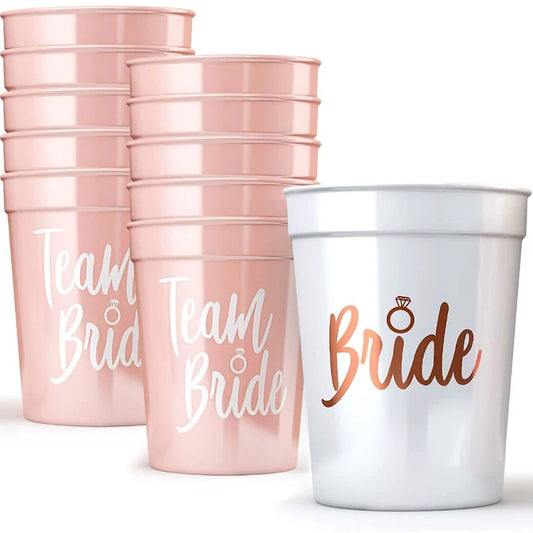 Bride Team Party Cups