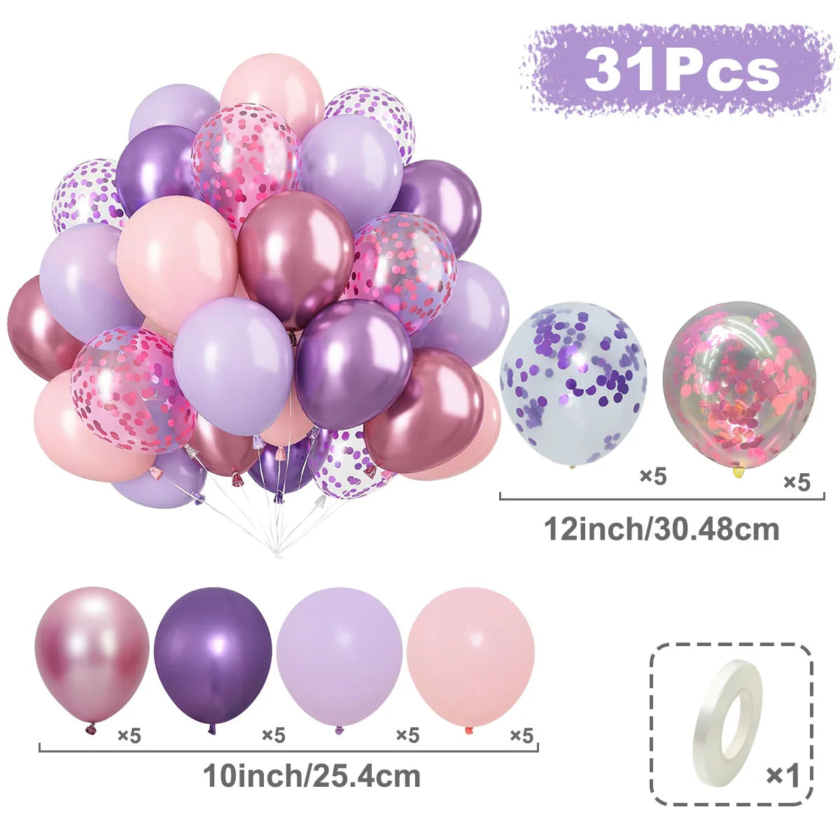 Metallic Party Balloon