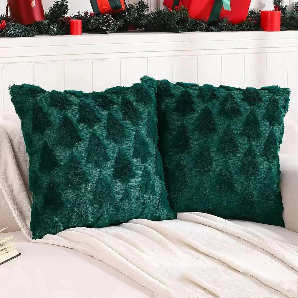 Christmas Tree Pillow Cover