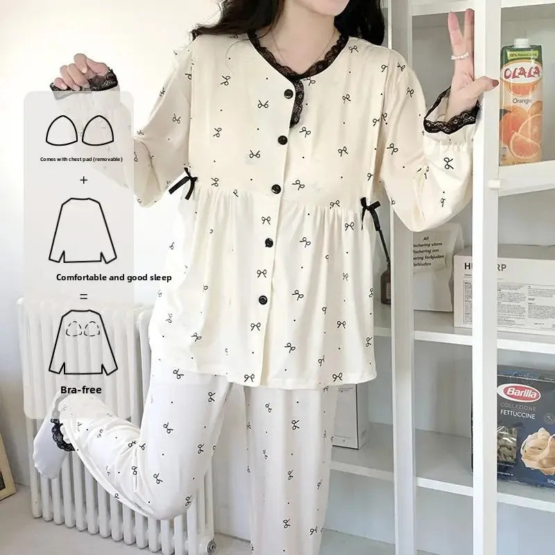 Cotton Maternity Nightgown