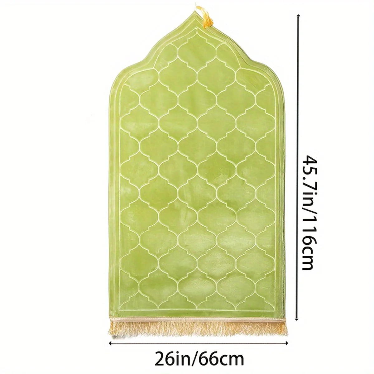 Tapis de prière doux en peluche