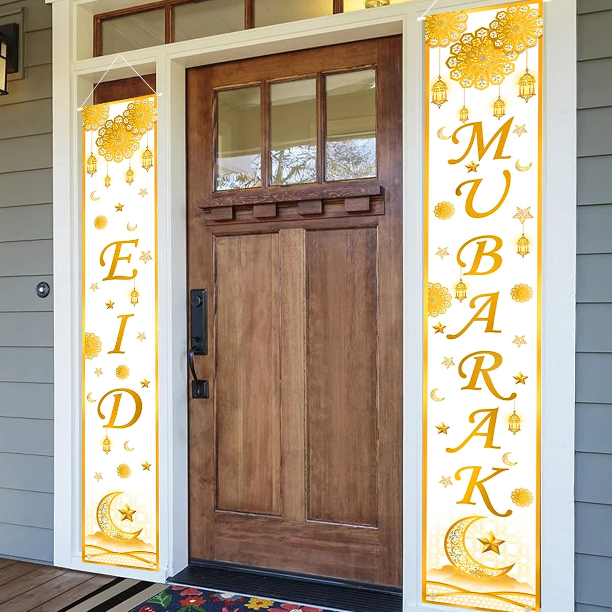 Ramadan & Eid Welcome Door Banner